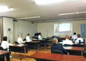 会派研修　人口減少社会について"