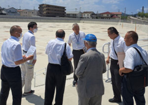 視察研修　　広島県三次市　流域治水対策　キリリパーク"